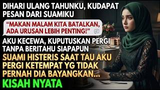 Download lagu SUAMI BATALKAN MAKAN MALAM DIHARI ULANGTAHUNKU - TAPI DIA HISTERIS SAAT TAU AKU PERGI KE TEMPAT.... mp3