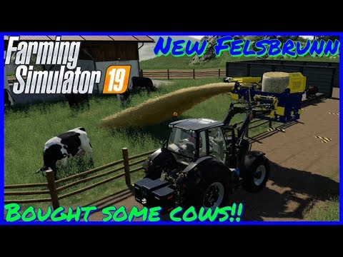 NEW FELSBRUNN FARM | BOUGHT SOME COWS!! | FS19 Timelapse | FS19 Gameplay | #6 | Xbox one X