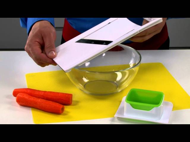 Video Teaser für Adjustable slicing grater HANDY