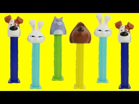 Best Candy Toys and The Secret Life of Pets Pez Candy Dispensers Toy Surprises