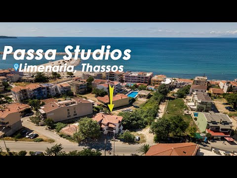 Passa Studios, private accommodation in city Limenaria, Greece - Video