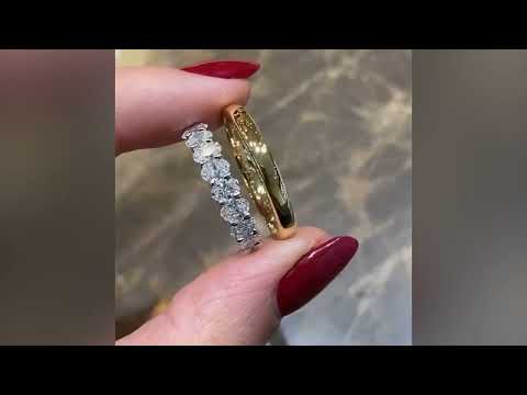 Half Eternity & Classic Wedding Band