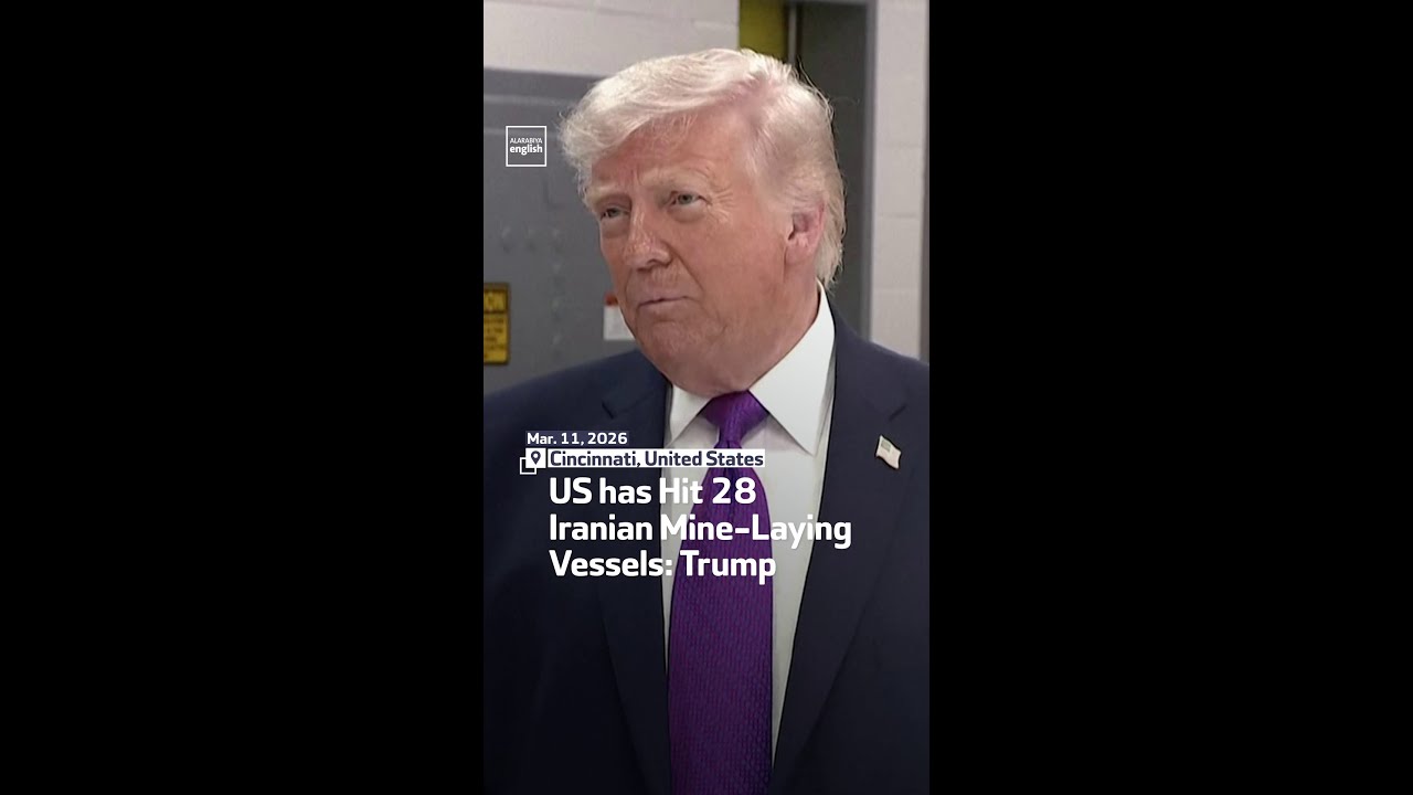 Video | US has Hit 28 Iranian Mine-Laying Vessels: Trump