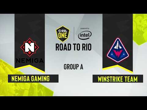 CS:GO - Nemiga Gaming vs. Winstrike Team [Nuke] Map 3 - ESL One Road to Rio - Group A - CIS