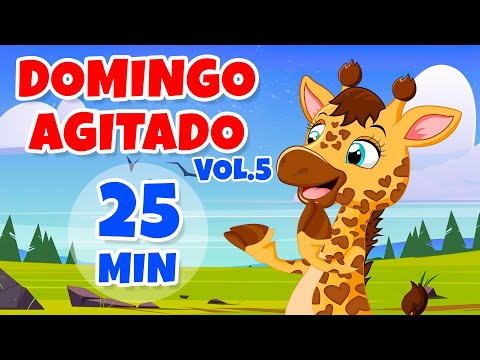 Domingo Agitado Vol. 5 - Giramille 25 min | Desenho Animado Musical