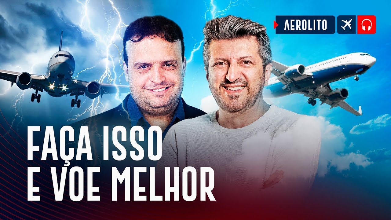 Tem MEDO DE VOAR? Aprenda a controlar a ANSIEDADE no voo! | EP. 1036