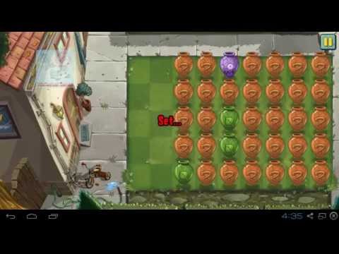 Plants vs Zombies 2 - VaseBreaker Endless wave 01 to 05 Plants vs Zombies 2 vasebreaker update