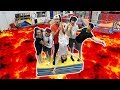 FLOOR IS LAVA AT GYMNASTICS GYM INTENSE