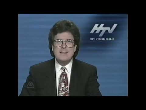 HTV Wales Continuity Compilation - Arfon Haines Davies
