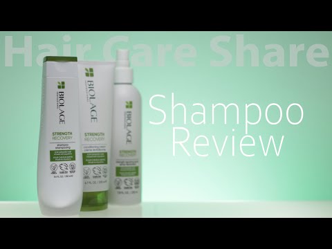 Shampoo Review: Biolage Strength Recovery Shampoo