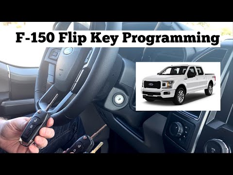 How To Program A Ford F-150 Flip Key Remote Fob 2015 - 2021 DIY Tutorial F150 - 2016, 2017, 2018