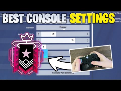 NEW FOV + *BEST* Settings & Sensitivity - Rainbow Six Siege Console