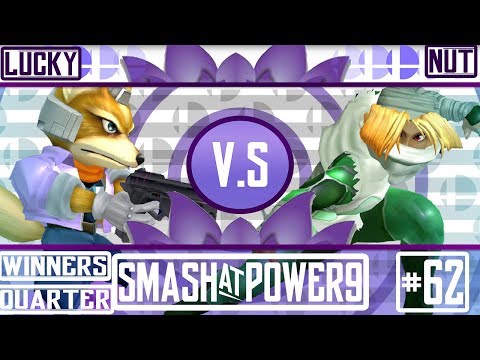 The Last S@P9 - Lucky (Fox) VS Nut (Sheik) - SSBM Winners Quarters