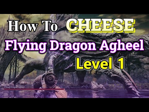 Elden Ring - How To Cheese Flying Dragon Agheel at Level 1