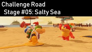 Super Mario Party - Challenge Road / Stage #05: Salty Sea (Bowser Jr.)