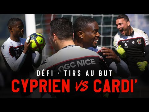 Quand Wylan Cyprien défie Yoan Cardinale aux tirs au but