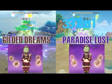 Kuki Shinobu: Flower of Paradise Lost vs Gilded Dreams | Genshin Impact