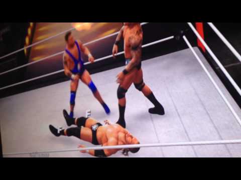 WWE ROYAL RUMBLE|SANTINO BEATS RANDY ORTON!!!