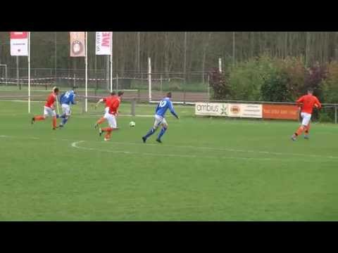 DVV 1 - OBW 1 "De doelpunten" (26-04-2015)