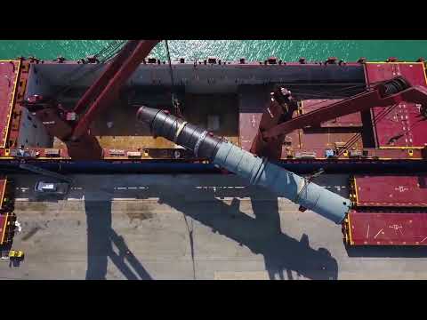 Stacked heat exchanger loading phase in ortona port