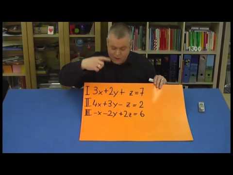 Was ist der Gauß-Algorithmus | Mathematik | Algebra