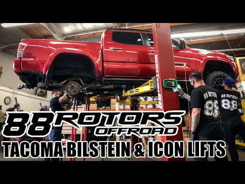 TOYOTA TACOMA BILSTEIN, OLD MAN EMU, AAL, ICON STAGE 1, FUEL WHEELS