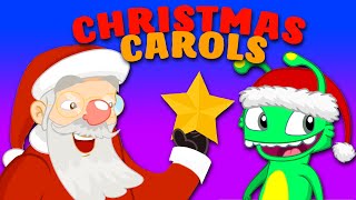 Groovy The Martian and Phoebe sing Christmas songs with Santa Claus in new year&#39;s eve!