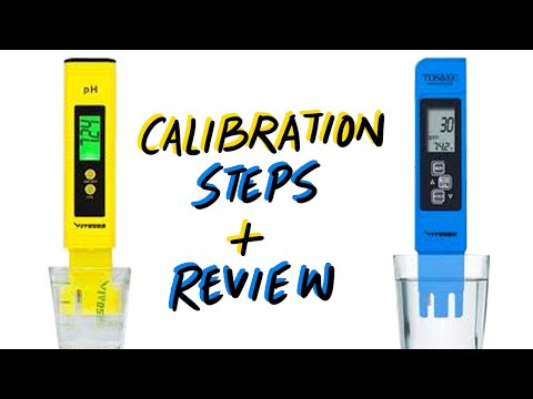 Vivosun pH + TDS Meter Review - How to Calibrate Digital PH Meter
