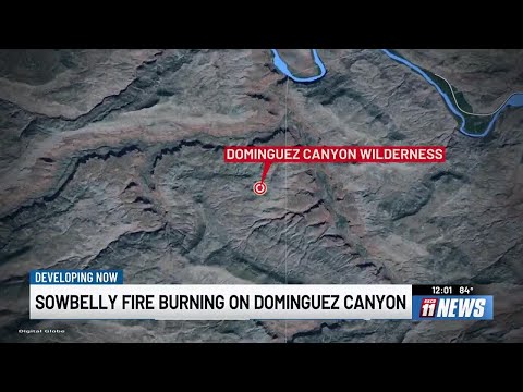 Sowbelly Fire burning more than 2,100 acres across Mesa-Delta County lines