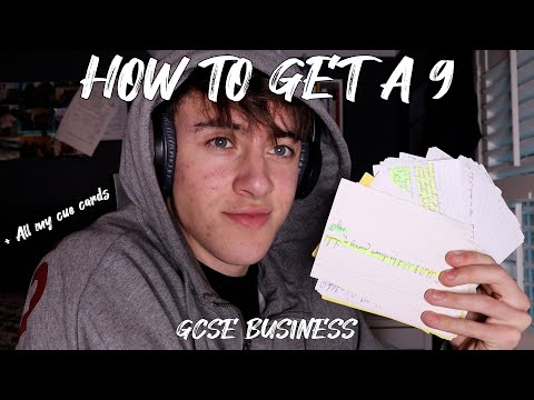 How to get a 9 *GCSE Business*