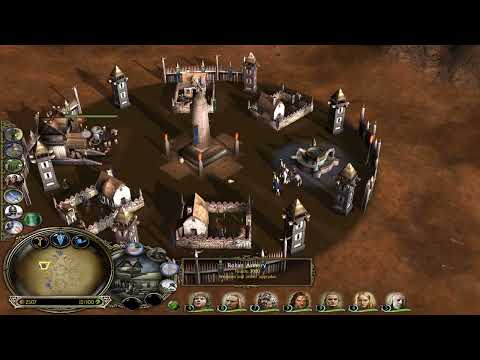 Winning with Rohan against 4 Hard AI in Desolation of Smaug #LOTR #BFME