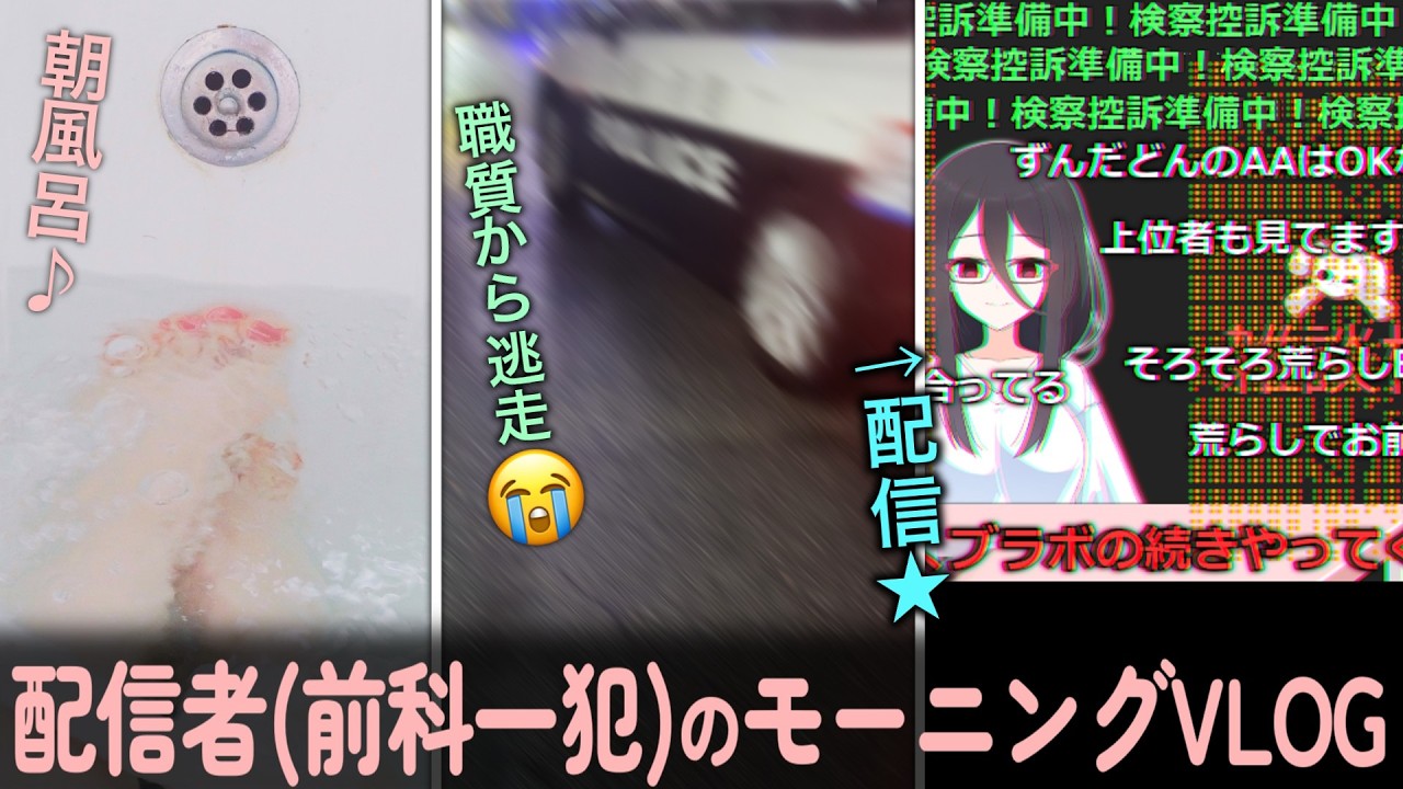 配信者のお姉さん(無職・独身・執行猶予中)のモーニングルーティーン【VOICEVOX劇場】