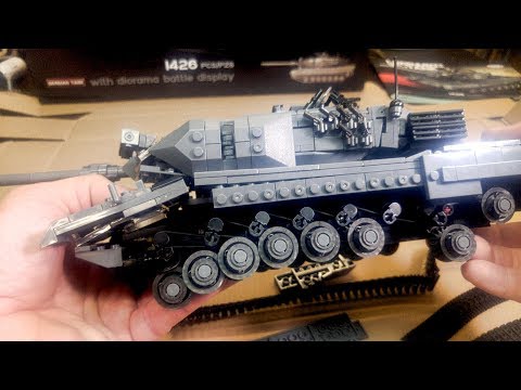 Leopard II MBT von Xingbao   -  Zerlegeanleitung ;-)