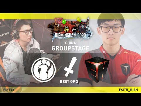 Invictus Gaming vs EHOME Game 1 (BO3) | ESL One Birmingham Online 2020 CN Groupstage