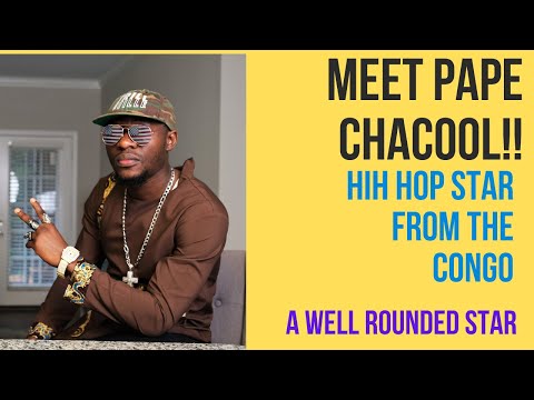A winning mindset is making him successful. Pape Chacool the Hip Hop star from Congo.