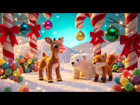 🎄Magical Christmas Plush Wonderland & Music 2025 🧸 | Calming Holiday Ambience
