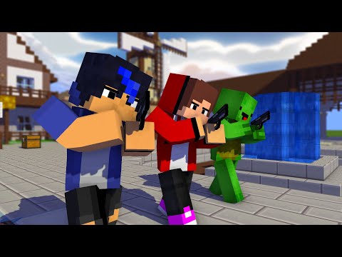 FIRST MEET SUPER IDOL YAY ARIGATO EIN JJ MIKEY - MINECRAFT ANIMATION #shorts