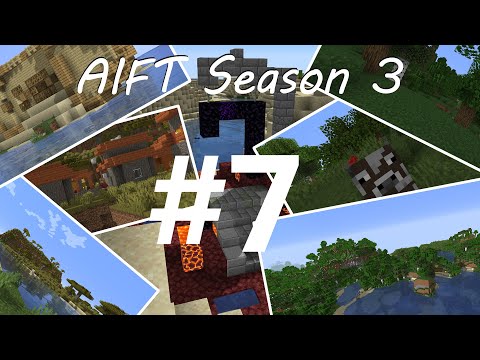 AIFT Season 3 Ep 7 "Enderman Farming And Enchantments"