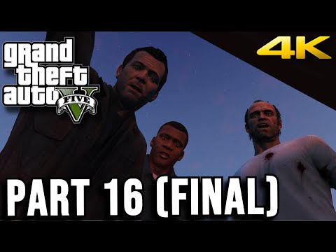 Grand Theft Auto V WALKTHROUGH PART 16 (FINAL+ALL 3/3 ENDINGS) | PC Ultra Graphics | 4K60FPS
