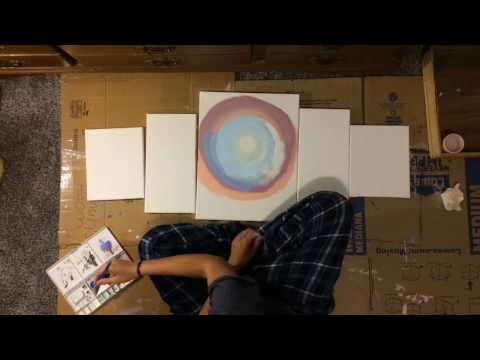 Time Lapse Deer Painting by Hannah Wolfe