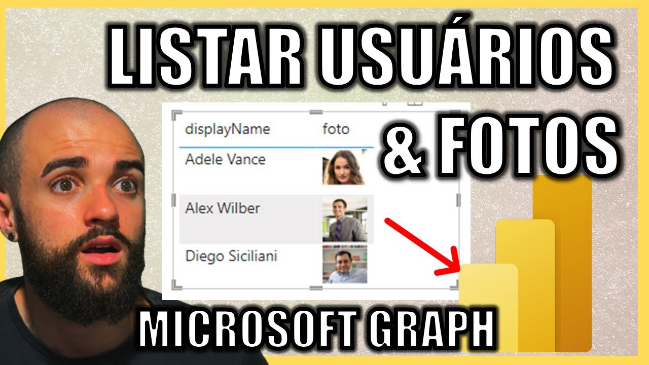 COMO LISTAR TODOS OS USUÁRIOS DA EMPRESA E SUAS FOTOS NO POWER BI COM MICROSOFT GRAPH PASSO A PASSO