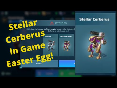 War Robots Easter Egg   Stellar Cerberus