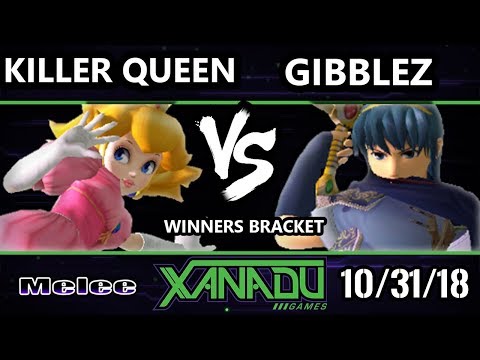 S@X 274 SSBM -  Killer Queen (Peach) Vs.  Gibblez (Marth) - Smash Melee Winners Bracket