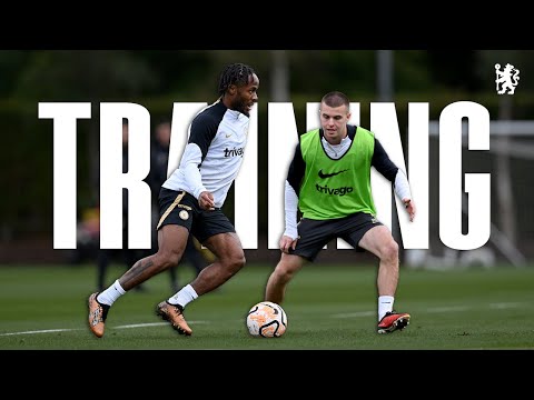 TRAINING ahead of Arsenal | Shooting practice & gym focus with Sterling, Broja & more! | Chelsea FC