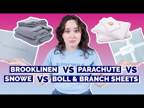 Brooklinen vs Parachute vs Snowe vs Boll & Branch Sheets - Which Is Best??