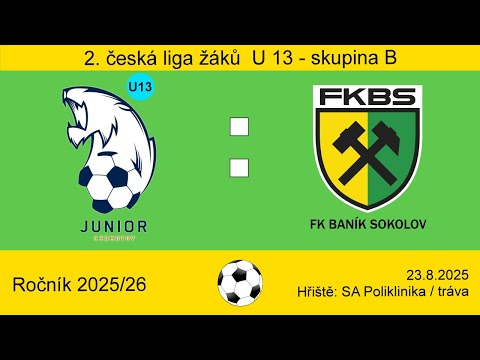 Junior Chomutov U13 : FK Baník Sokolov