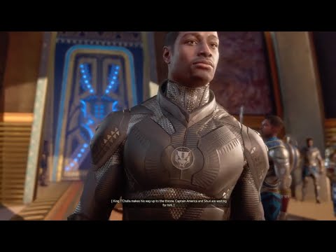 Marvels Avengers Black Panther War Of Wakanda Gameplay Walkthrough Part 2 - King T'challa (PS5) DLC