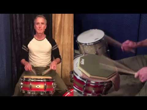 Develop POWERFUL and CLEAN DOUBLE STROKES.