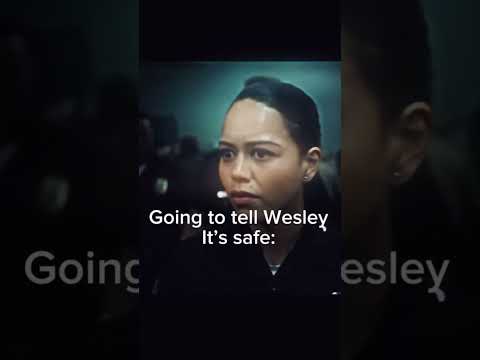 How Angela found Wesley after doing stabbed!#therookie #wesley #angela ￼