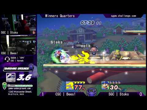 I Can't Believe It's Not Melee! What a Twist! Singles - CSC | Bees! (G&W) vs SCG | Stoks (Mario)